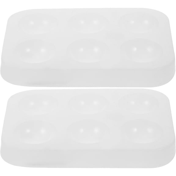 LEORX 2Pcs Portable Watercolor Palette Silicone Material Reusable and Easy to Clean for Painting Enthusiasts