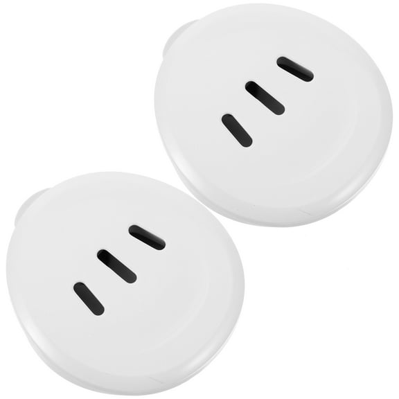 LEORX Rice Cooker Pressure Release Valve, White Plastic, Detachable for Easy Maintenance, 2Pcs