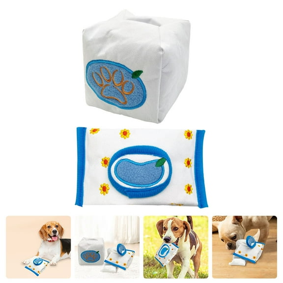 LEORX 2Pcs Puppy Interactive Toys Oxford Cloth Smell Training for Dog