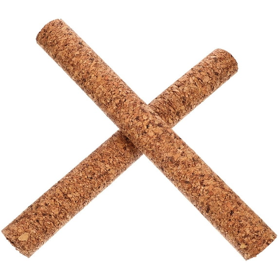 LEORX 2Pcs Replacement Bottle Stoppers Cylindrical Cork for Home Use