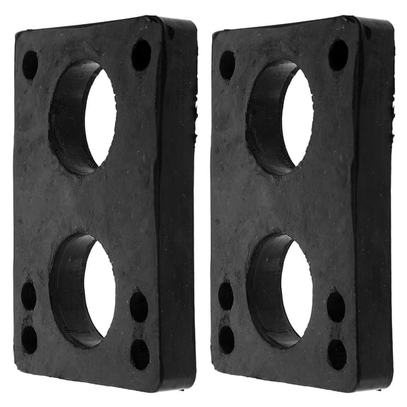 LEORX 2Pcs Skateboard Damping Gaskets PU Heightening for Longboard