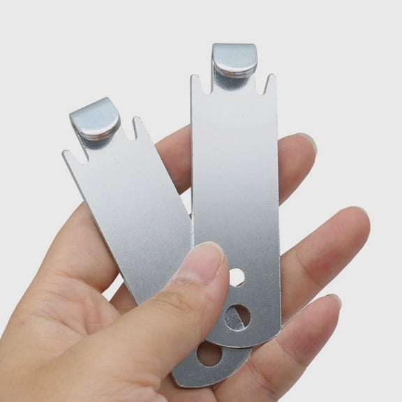 LEORX Adjustable Steel Wire Tensioner Wire Tightener Steel Silver 2Pcs