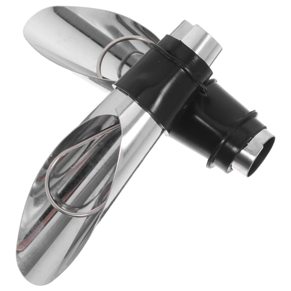 LEORX 2Pcs Stainless Steel Wine Pourer with Silicone Seal Air Reflux Spout for Smooth Pouring
