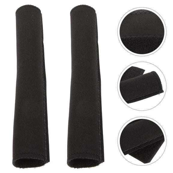 LEORX 2Pack Chain Wraps Hook and Loop Sticky Strap for Road Bikes