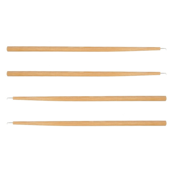 LEORX 2Set Hair Weave Needle for Hairdressers Hair Extension Accessories Stainless Steel