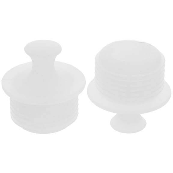 LEORX 2Set Leak Proof Seal Bottle Stopper Round Handle For Water And Oil Bottles In Home And Outdoor Use