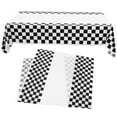 thumbnail image 1 of LEORX 2Pcs Fiesta Table Cloth Decorative Checkered Table Cover for Dining and Restaurant Use, 1 of 7