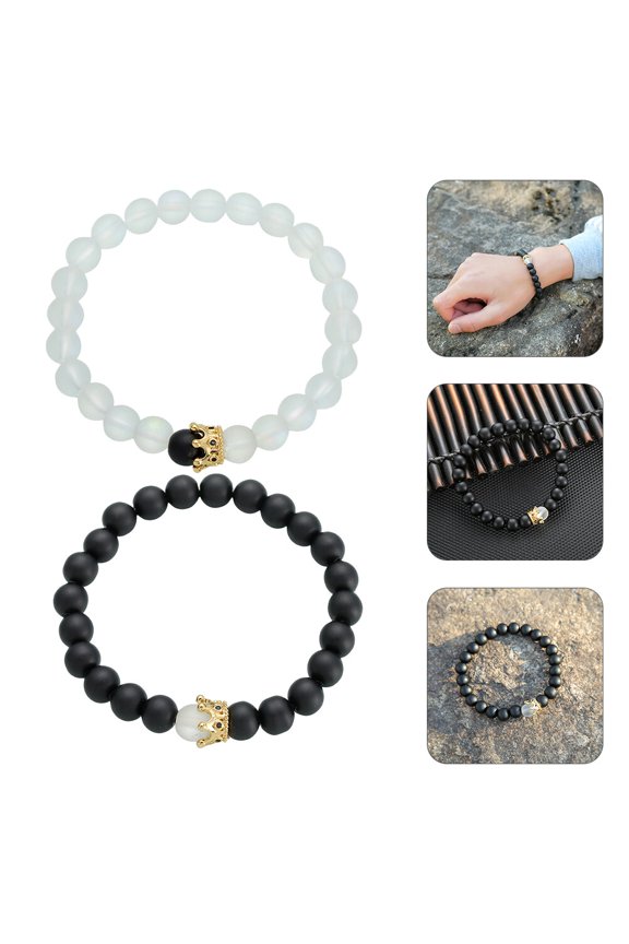 2Set String Bracelets for Women Adjustable Jewelry Bracelet in Assorted Color