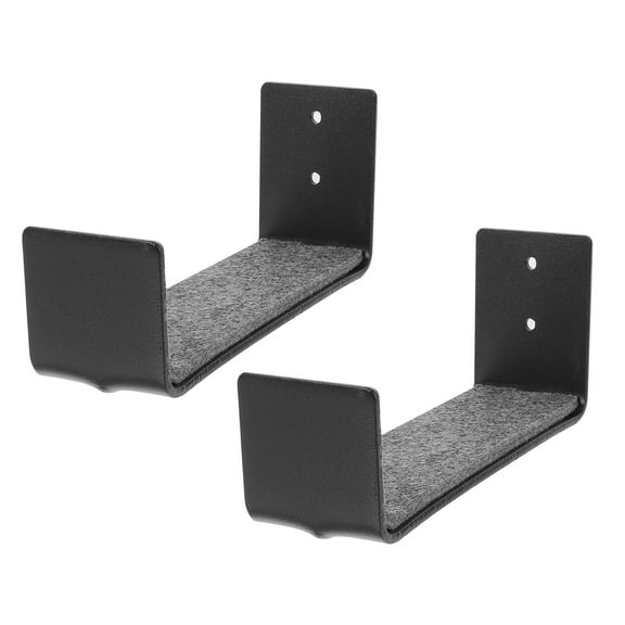 LEORX 2Set Wall Mounted Design Surfboard Accessories Wall Hanging Rack for Homeowners 16.5x7.6cm