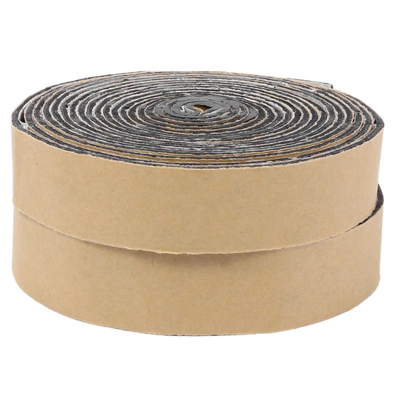 LEORX 2Pcs Butyl Rubber Sealant Tape Black Waterproof Sound Deadening Sealant for Vehicle