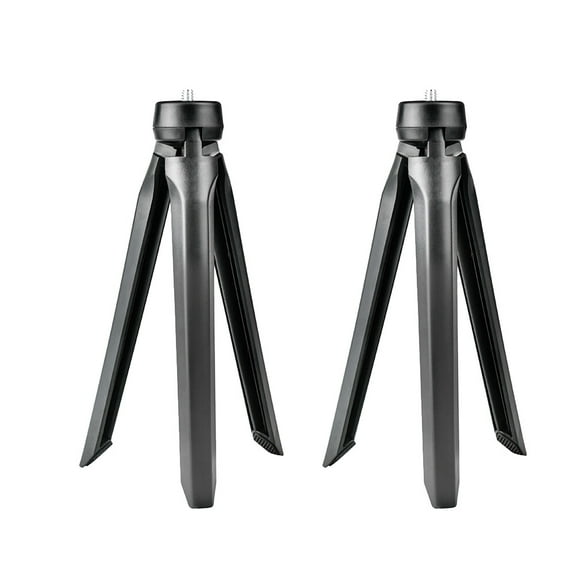 LEORX 2Pcs Mobile Tripod Clip Black for Phone Support and Live Streaming