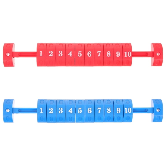 LEORX 2pcs Portable Scoreboard For Foosball Table Compact Score Counters For Soccer Games Design For Tracking