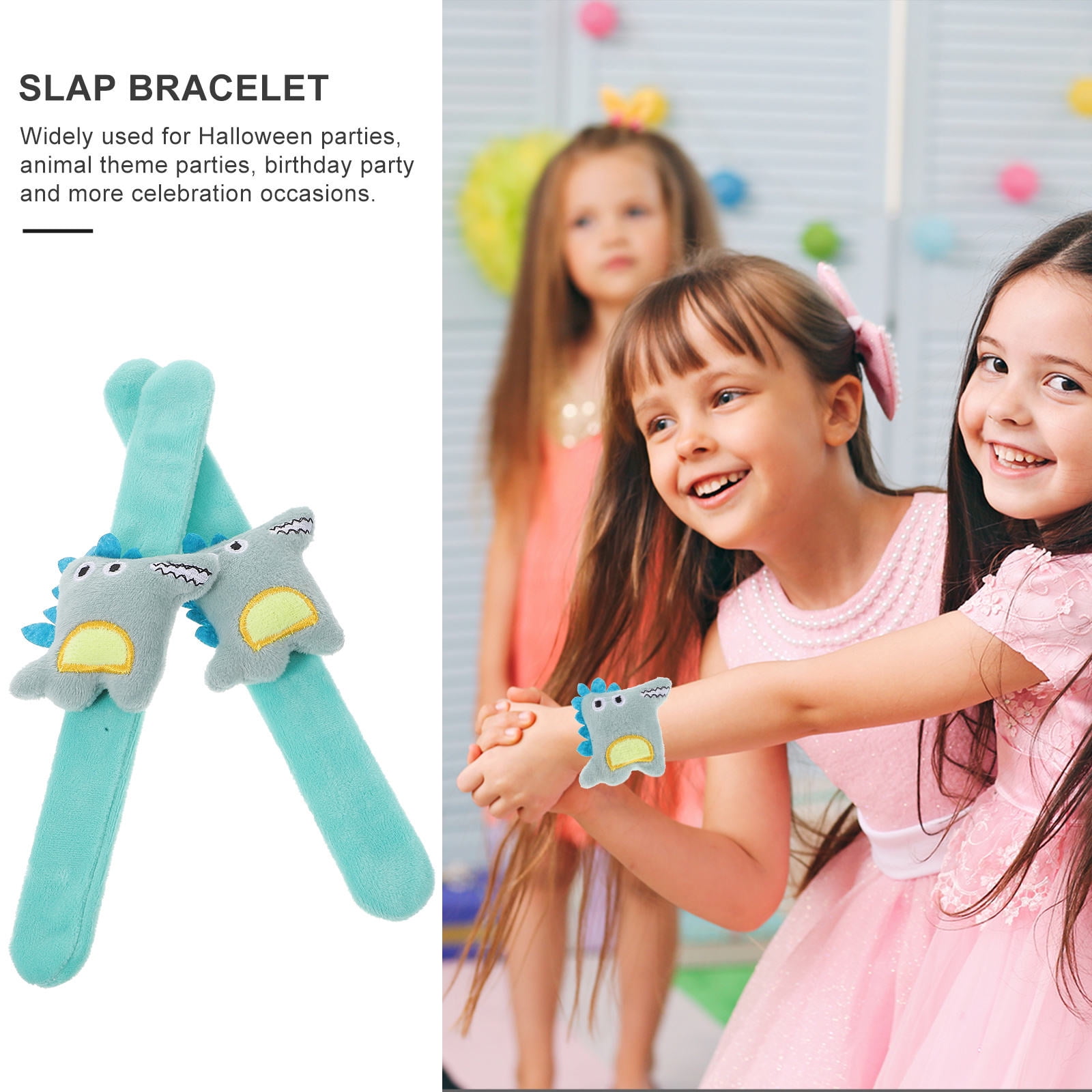 Lot De 40 Bracelets Slap à Claquer – Bracelet Enfant Réglable, Cadeau Anniversaire Filles Et Garçons