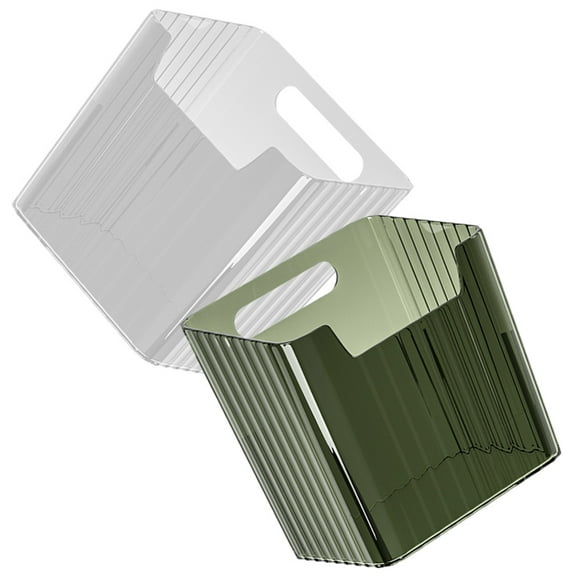 LEORX 2Pcs Assorted Color Wall Mounted Storage Box Organizer for Bathroom Bedroom