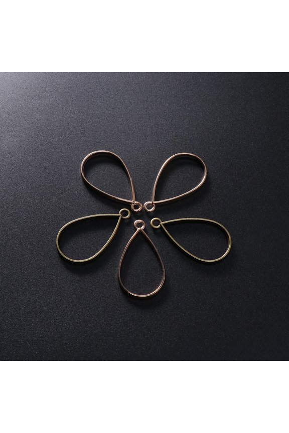 30 PCS Jewelry Making Water Drop Pendant Antique Bronze KC Gold