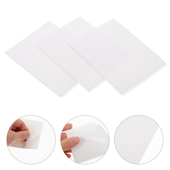 LEORX 300Pcs Heavy Duty Double Sided Adhesive Pads for Fixing Use and DIY Crafts 10Mm 2Mm