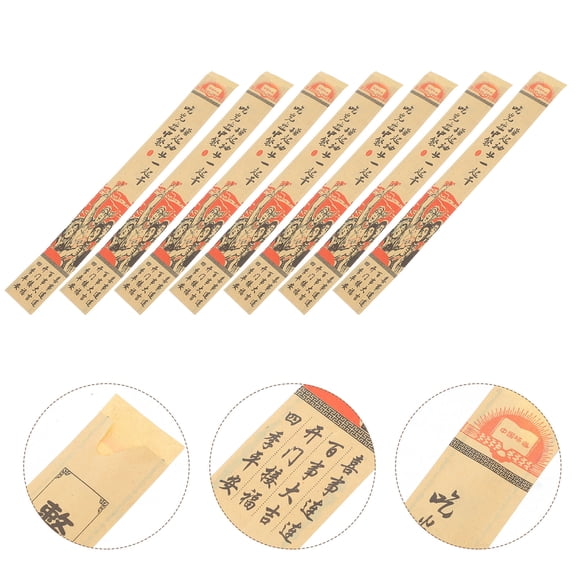 LEORX 300Pcs Paper Utensil Holder Pouches Multipurpose Chopstick Sleeves for Takeout Packaging