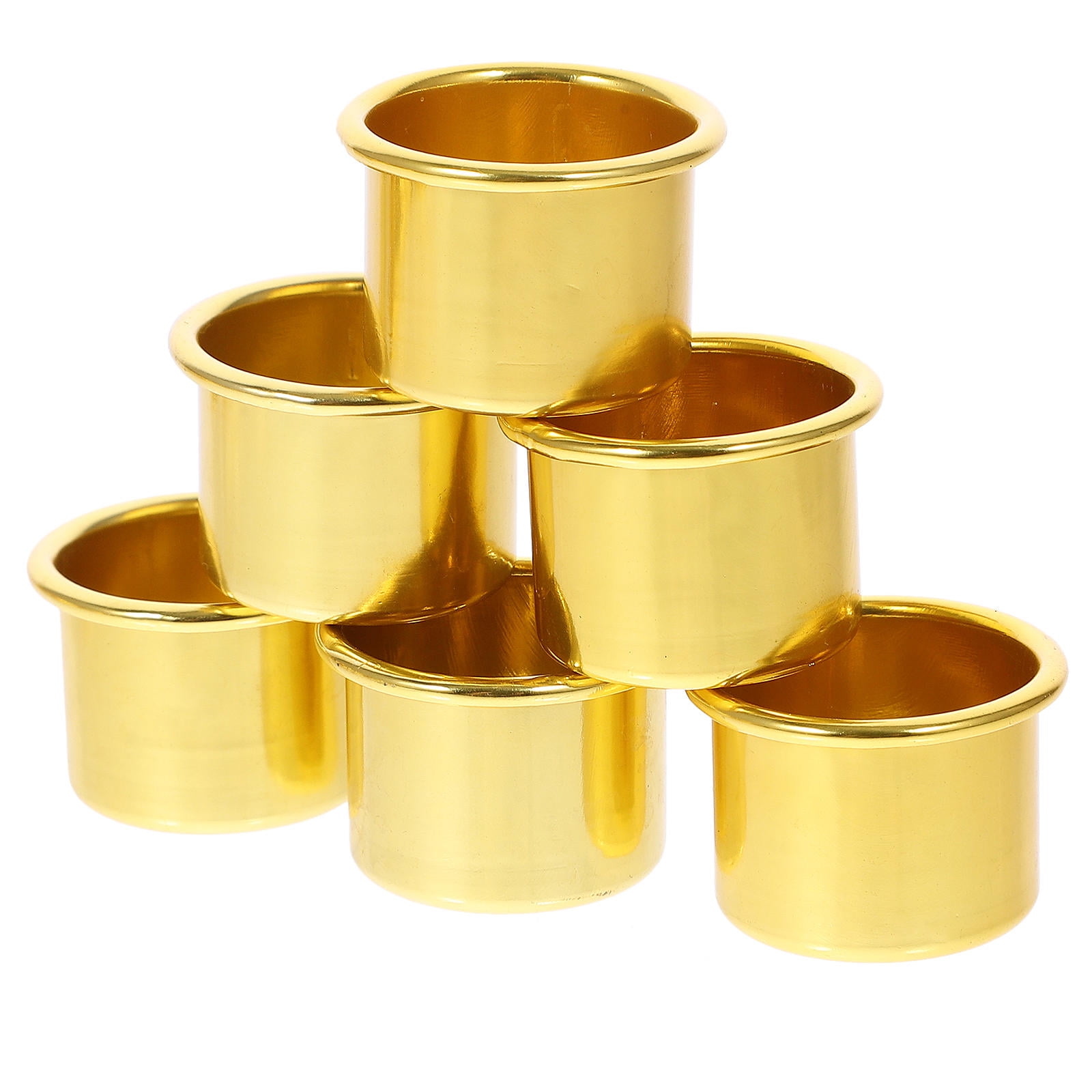 OHR Portacandele In Alluminio Extra Heavy | Coppette Antigoccia Per Candele | Confezione Da 50 Pezzi