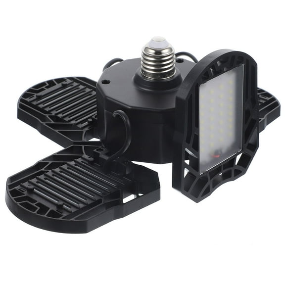 LEORX 360 Deformable Led Garage Light Folding Ceiling Lamp With Base Lighting Long Lifespan White Light