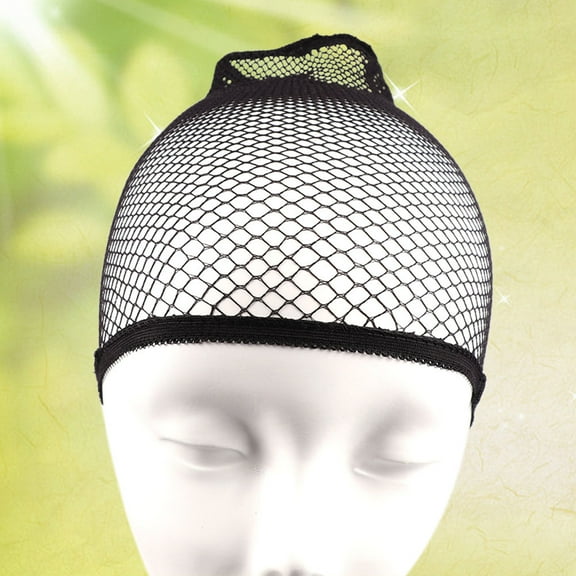 LEORX 3Pack Reusable Hair Net Black Easy to Wash Hair Care and Styling for Any Skin Color