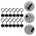 thumbnail image 1 of LEORX 3Pack Trampoline Frame Screws Round Black 9.50X3.00X2.00Cm for Stabilization Trampoline Parts, 1 of 8