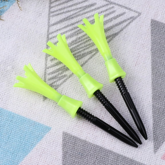 LEORX Golf Tee Adjustable T204 Plastic 3Pack