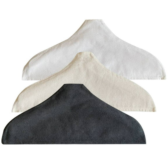 LEORX 3pcs Clothes Drying Hanger Cover Practical Design Dust-proof Covers for Hangers