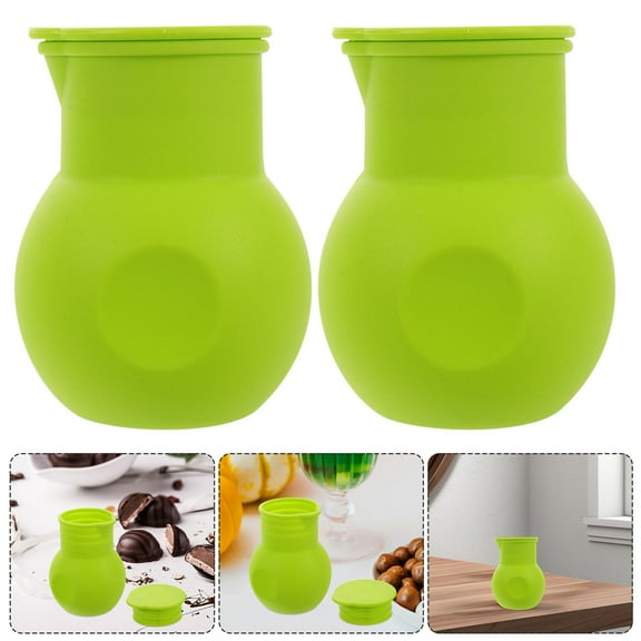 LEORX Candy Pot Chocolate Melting Pot Green 3Pcs
