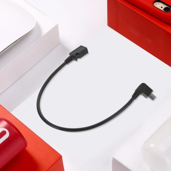 LEORX 3Pcs Free Copper Right Angle Micro Usb Cable For Fast Charging And Data Transfer In Tight Spaces