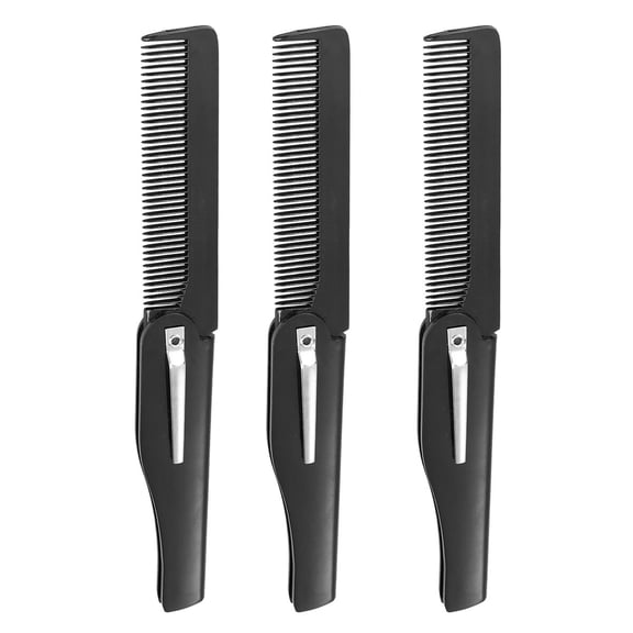 LEORX 3Pcs Portable Travel Comb for Hair Styling and 6.7In