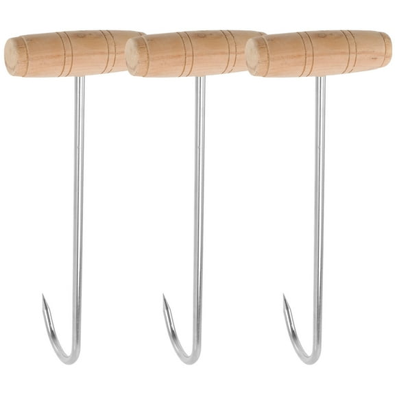 LEORX 3Pcs Stainless Steel Boot Pulling Aid Tool for Shoes Daily Use