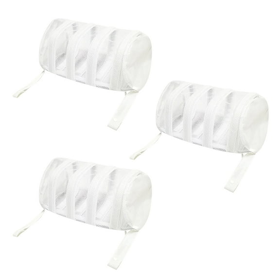 LEORX 3Pcs Washer Bag for Shoes Mesh Cloth Design for Machine Washing and Drying Protection 16.1X7.7X7.7in