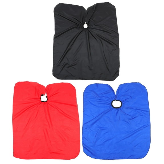 LEORX Hair Dying Cape Barber Cape Polyester Hairdressing Adults Salon Cutting 3pcs