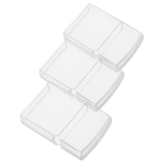 LEORX 3Pcs High Transparency Lighter Protective Sleeve Case for Camping