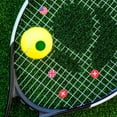 thumbnail image 1 of LEORX 4 Pcs Tennis Racket Vibration Damper Silicone Assorted Color for Racket Control, 1 of 8