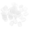 thumbnail image 1 of LEORX 40pcs Earring Backs Lifters Transparent PVC for Clip On Earring Support Women, 1 of 7