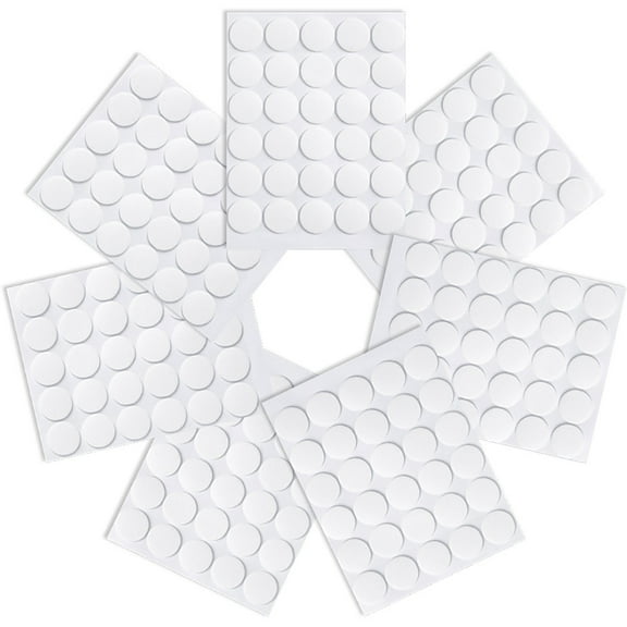 LEORX circular stickers Sticky Fixers Acrylic Tape Home Users Craft Projects 490 Pcs