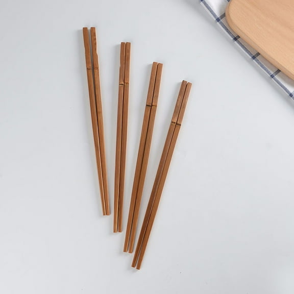LEORX Cooking Frying Noodle Chopsticks Bamboo 4Pcs