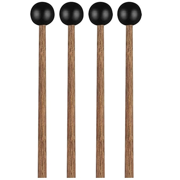 LEORX 4Pcs Drum Mallets for Pop Players 11x07x68in
