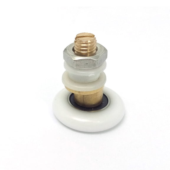 LEORX Shower Door Rollers Wheels Nylon 4Pcs 1.18X0.90X0.90In