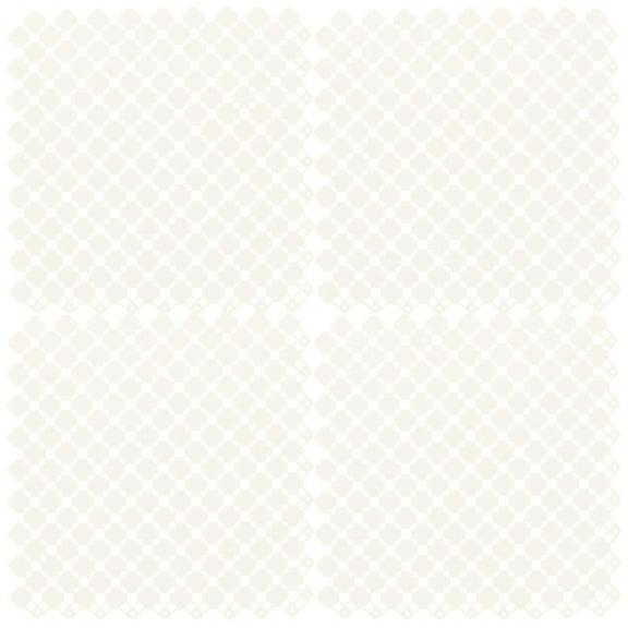 LEORX Pet Cage Isolation Mat Non Slip 4Pcs White Plastic