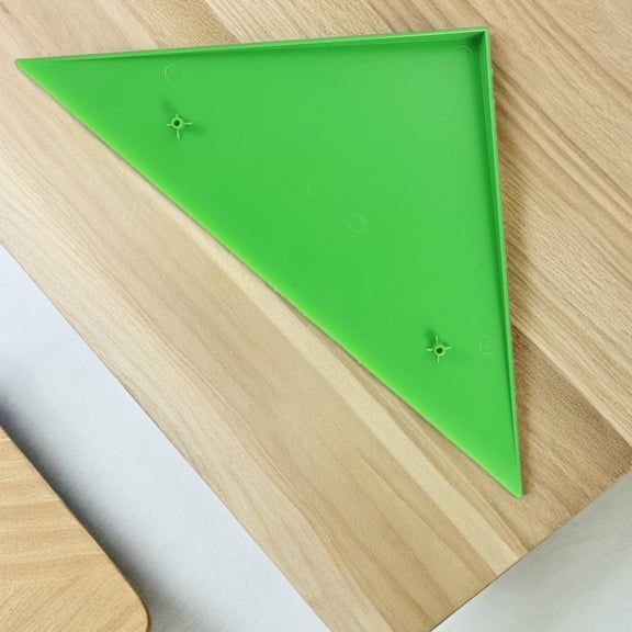 LEORX Table Football Accessory Plastic Triangle 4Pcs 12.8X9.1X0.8In