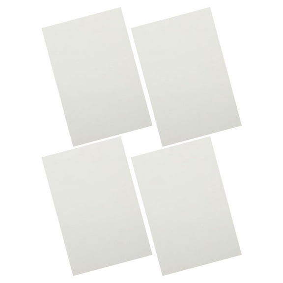 LEORX 4Pcs Sublimation Photo Sign Blanks Modern Rectangular Shape for Poster Frames 7.86X5.89X0.04In
