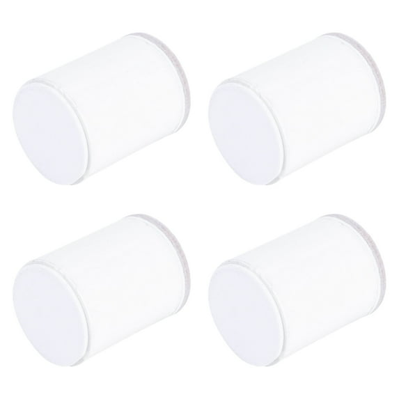 LEORX White Carbon Steel Heightening Pads Multi-Functional Home Furniture 4Pcs