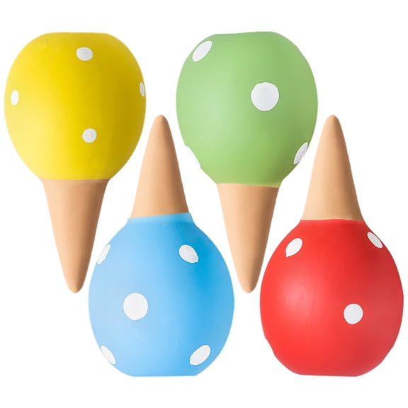 LEORX 4Pcs Decorative Self Watering Planter Spikes Ceramic Drippers for Indoor Outdoor Plants