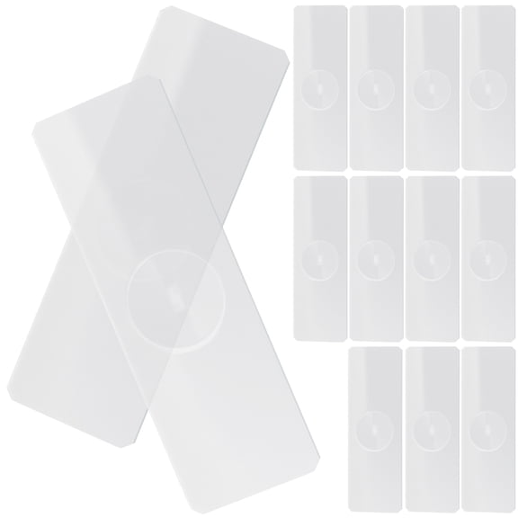 LEORX 50 pcs Aquatic Specimens Microscope Slides Laboratory Glass Slides Microscope Slides (Single Concave)