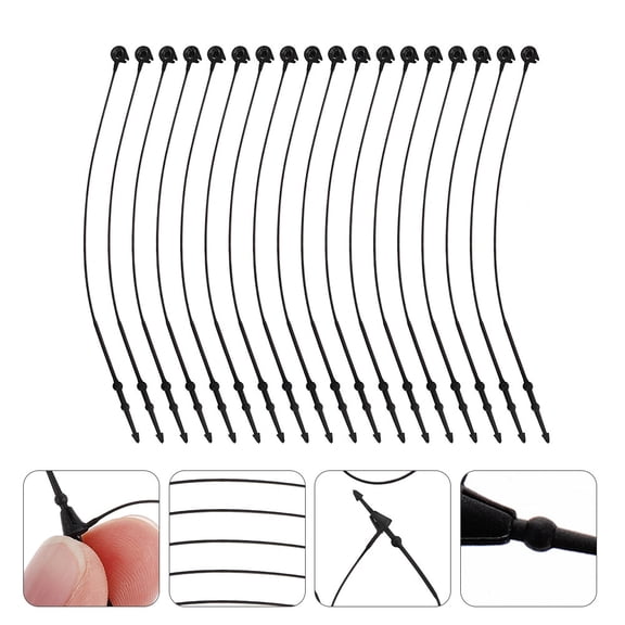 LEORX 5000Pcs Clothes Tag String for Craft Making