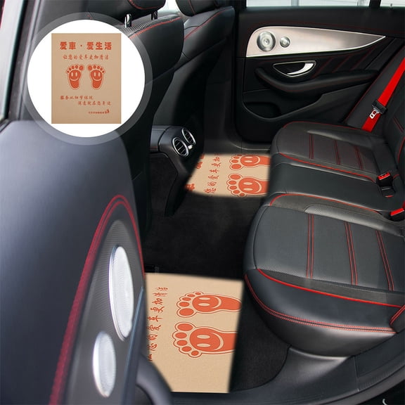 LEORX 50Pack Automotive Mat for Car Owners Kraft Paper Multi Color Disposable