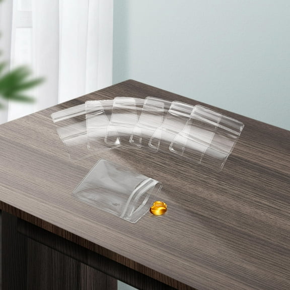 LEORX 50Pcs Pill Pouch for Protecting from and Discoloration 6x8cm