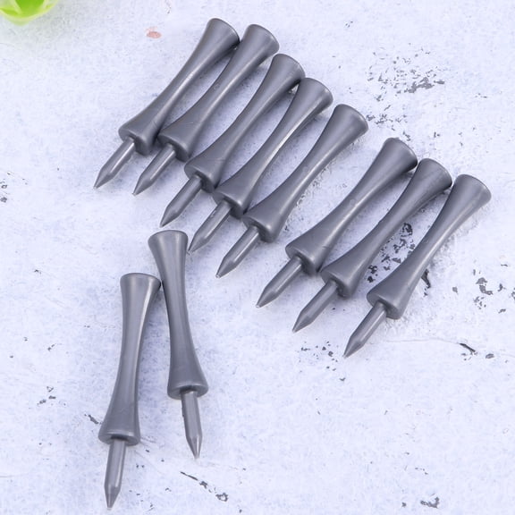 LEORX 50pcs 70mm Large Castle Tees (Grey)